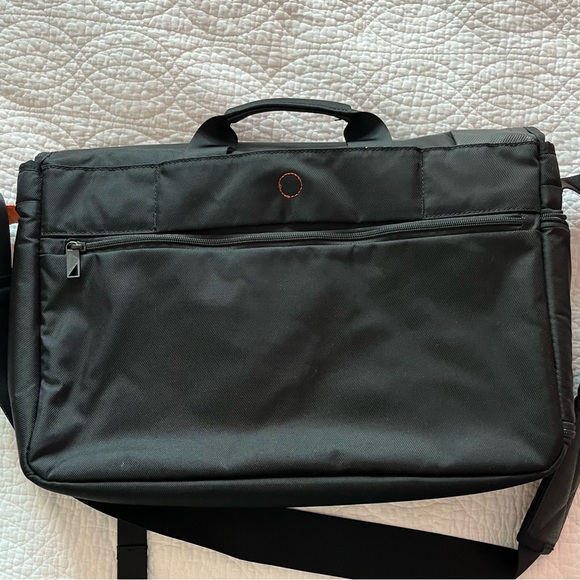 Briggs & Riley Verb Dispatch Messenger Bag Luggage Travel Commute Business Black - Picture 9 of 12
